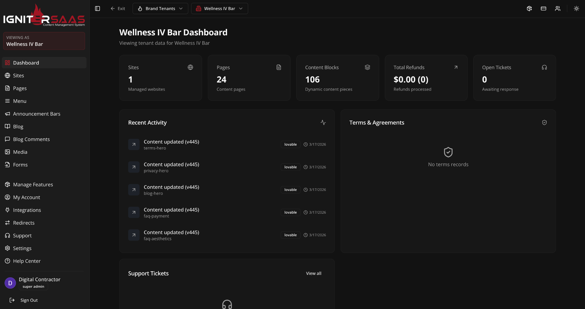 Dashboard